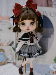 Detachable Cape Dress Blythe Cat Outfit Detail | ToastDoll