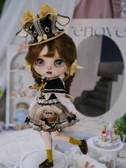 Detachable Cape Dress Blythe Dog Outfit | ToastDoll