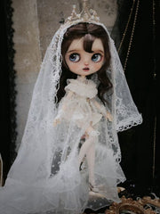 Handmade Outfit for Blythe/Pullip/Obitsu,Antique-Style Lace Tea Dress Set