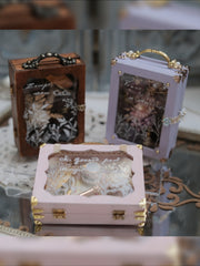 1/6 1/12 Scale Miniature Table Setting Kit in a Display Case