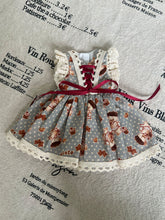 Handmade Outfit for Blythe/ Ob24/ Ob22/ 1/6 BJD, Bear Dress