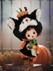Handmade Outfit for Blythe/Obitsu, Halloween Cat Set