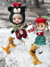 Handmade Outfit for Blythe/Obitsu, Christmas Set