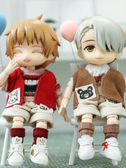 Handmade Outfit for Obitsu/GSC, Weekend Ease Casual Clothing Set