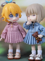 Handmade Outfit for Obitsu/GSC, Academic Angel Pleated Dress