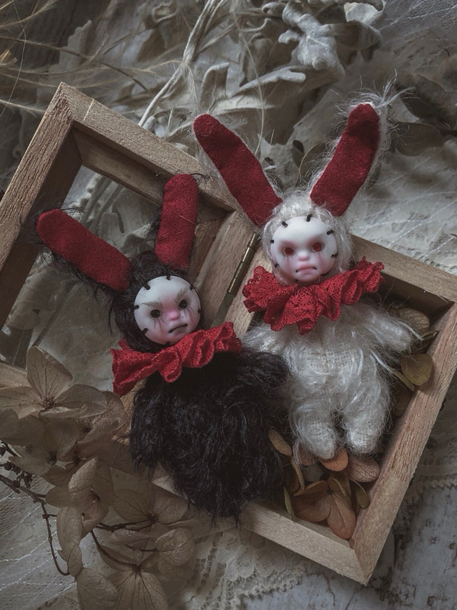 Dark Series Masked Animal Plushies Flat Lay | ToastDoll