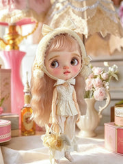 Alba Ivory Blythe OOAK - Sweet Duo Doll - ToastDoll