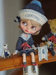 Blue Sailor Blythe Outfit Details | ToastDoll
