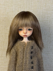 Multicolor Mix Style 1/6 BJD Mohair Wig - Handmade Doll Hair-ToastDoll