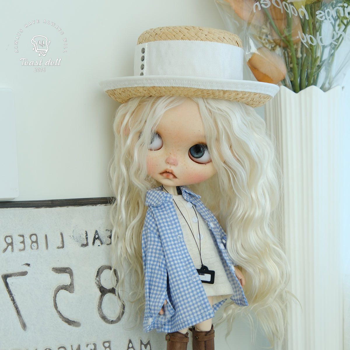 Handmade Outfit for Blythe/Obitsu/Pullip, Colorful Tank Top