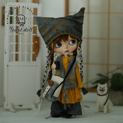 Handmade Outfit for Blythe/Pullip, Mixed Japanese Style Clothes Set