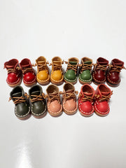 Handmade Shoes for Blythe,  Solid Color High Top Leather Shoes