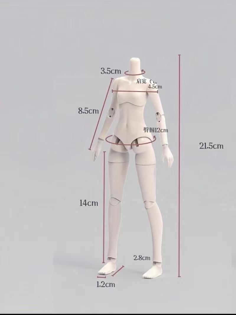 OOAK Custom 1/6 BJD Doll For Adoption, Demure Girl