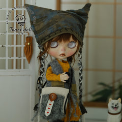 Handmade Outfit for Blythe/Pullip, Mixed Japanese Style Clothes Set