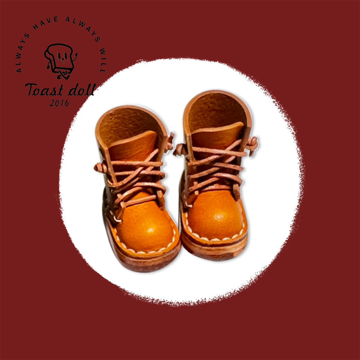 Handmade Shoes for Blythe,  Solid Color High Top Leather Shoes