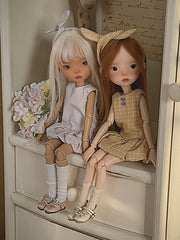 Cute Sundress Blythe 1/6 BJD Set Sitting Pose | ToastDoll
