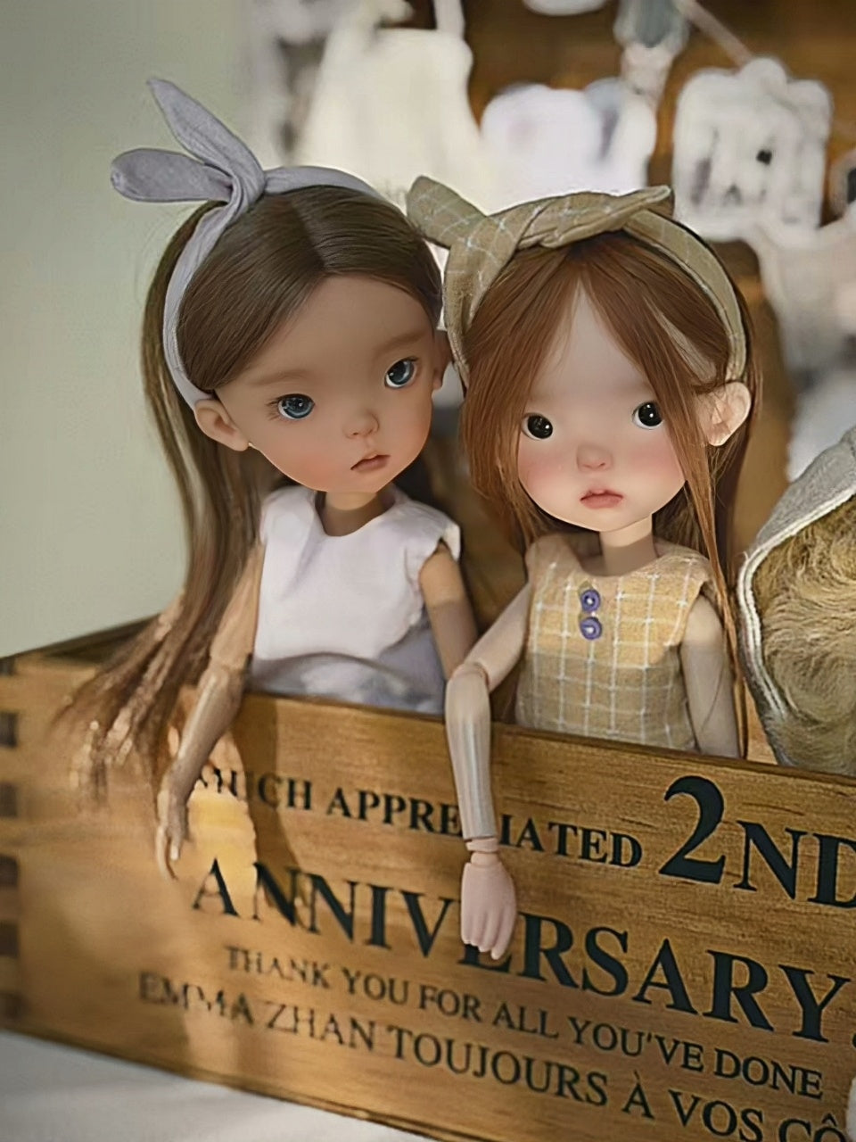 Cute Sundress Blythe 1/6 BJD Set Full Body View | ToastDoll