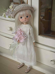 White Sheer Blythe 1/6 BJD Dress | ToastDoll