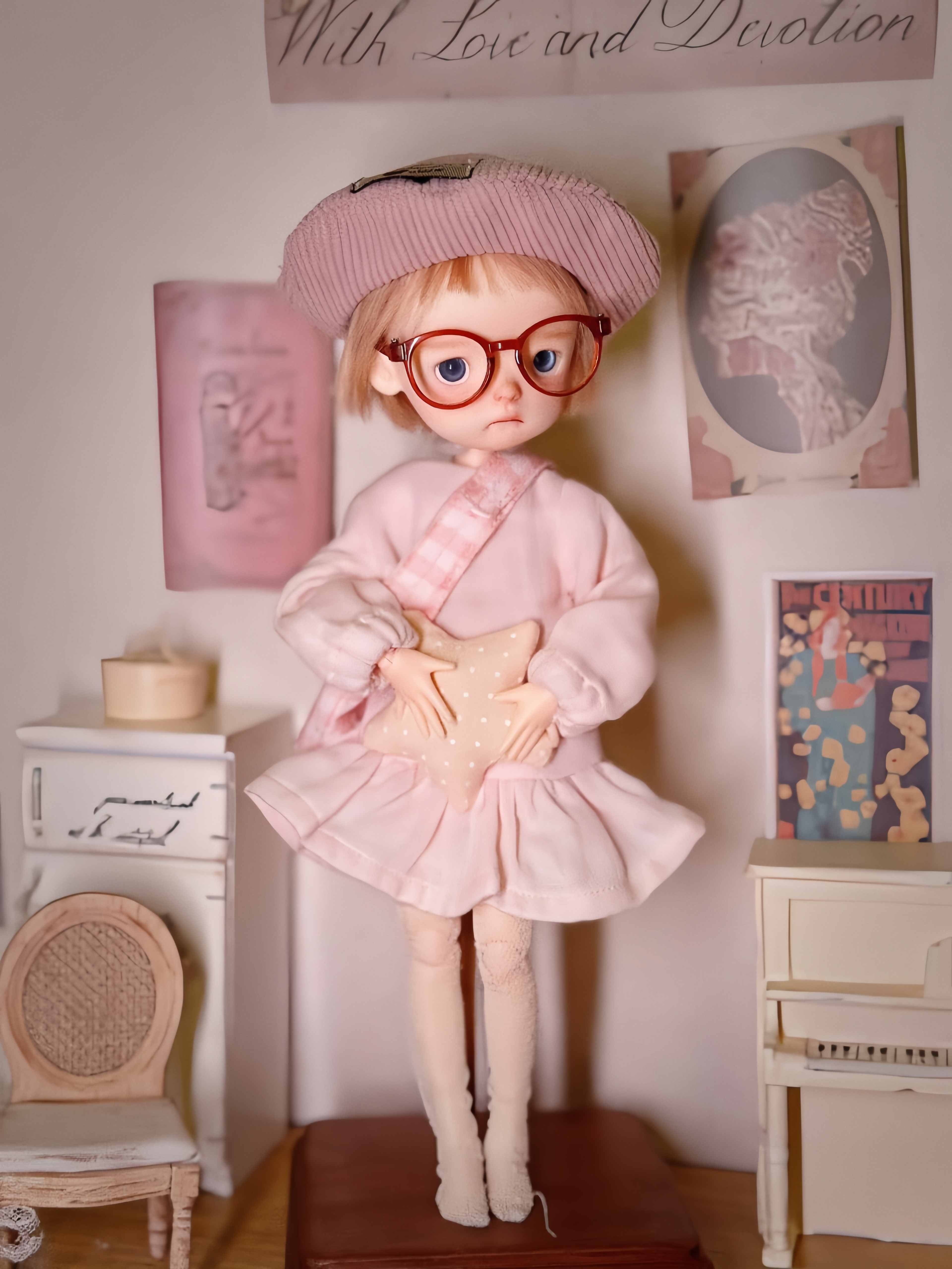 Cute Soft Beret 1/6 BJD Hat | ToastDoll
