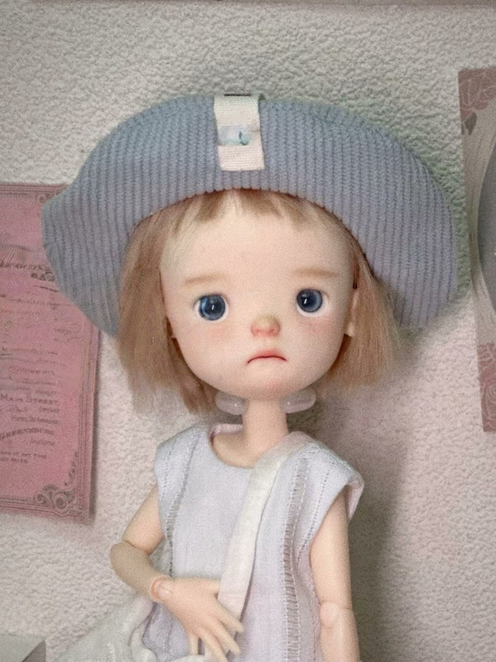 Cute Soft Beret 1/6 BJD Hat Detail | ToastDoll