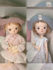 Cute Soft Beret 1/6 BJD Hat Close-up | ToastDoll