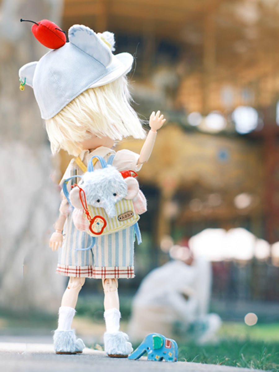 Handmade Outfit for Blythe/ Ob24/ Ob22/ Pullip,  Elephant Set