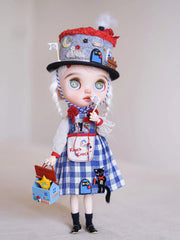 Handmade Outfit for Blythe/ Ob24/ Ob22/ Pullip, Cut Set