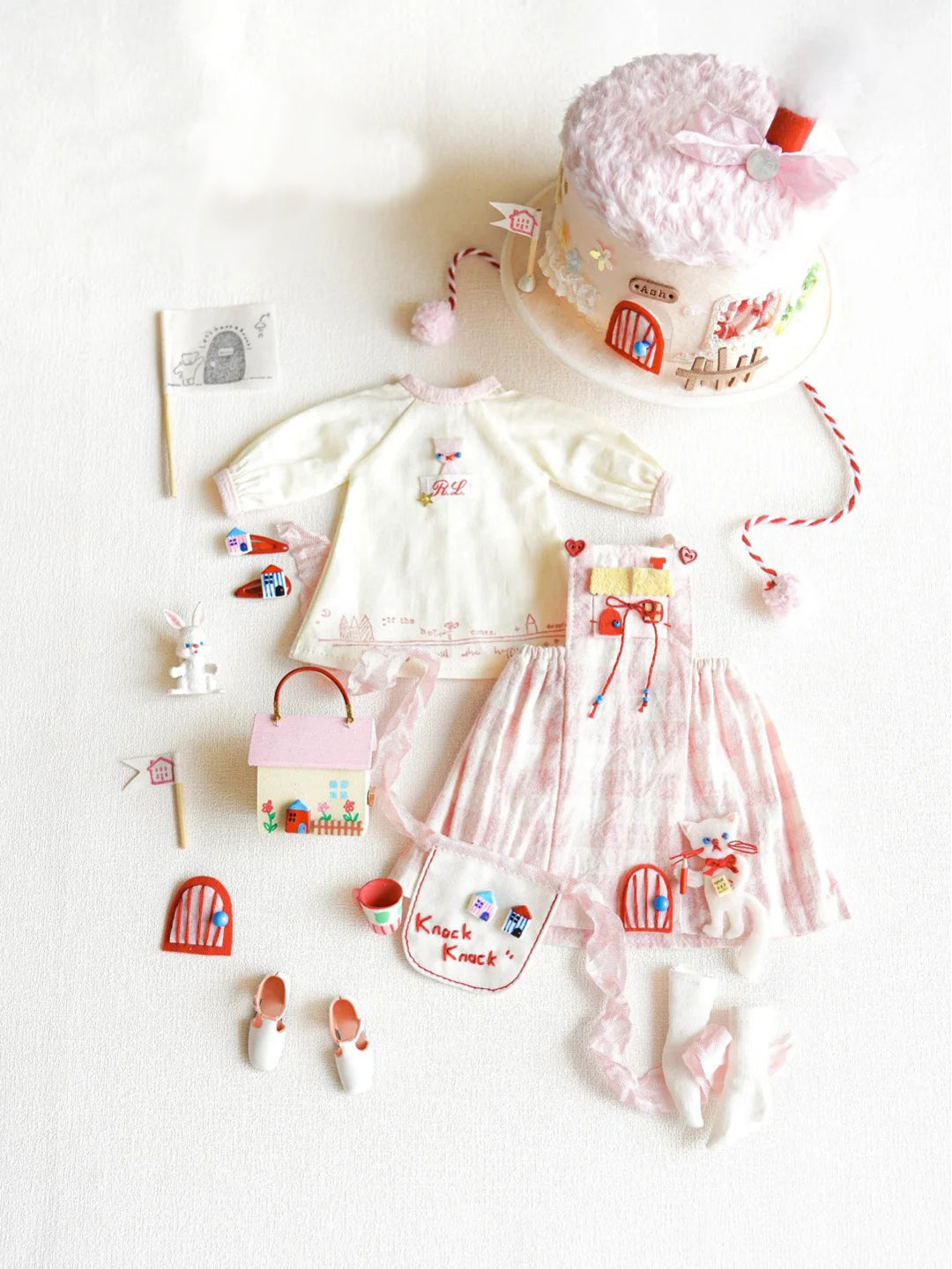 Handmade Outfit for Blythe/ Ob24/ Ob22/ Pullip, Cut Set