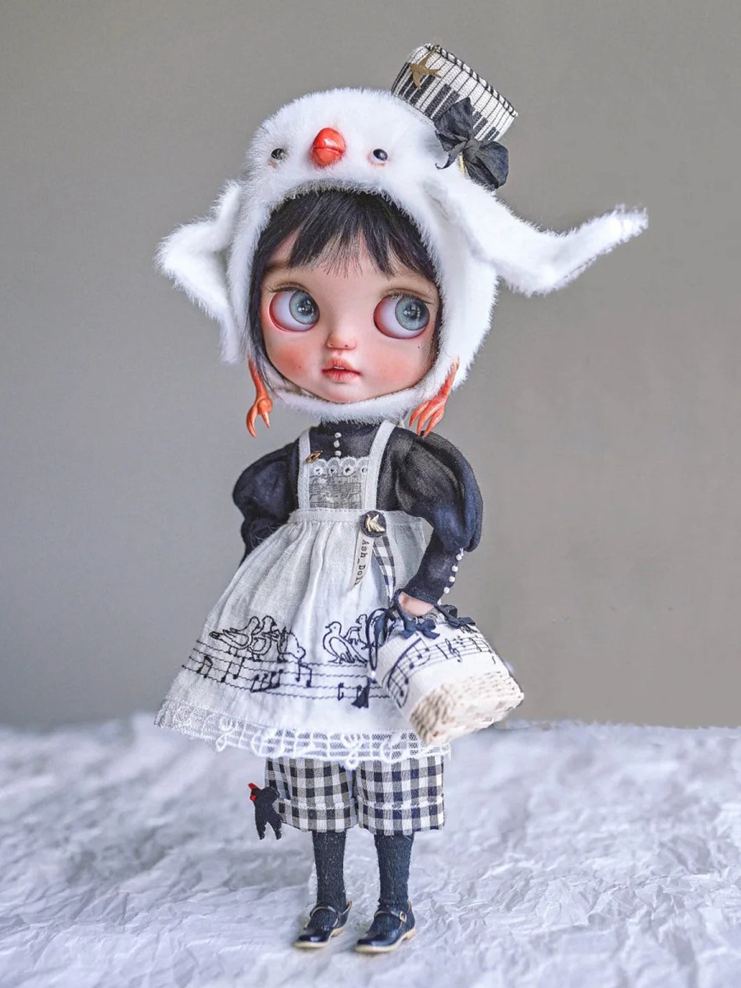 Handmade Outfit for Blythe/ Ob24/ Ob22/ Pullip, Bird Set
