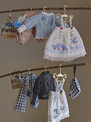 Handmade Outfit for Blythe/ Ob24/ Ob22/ Pullip, Bird Set
