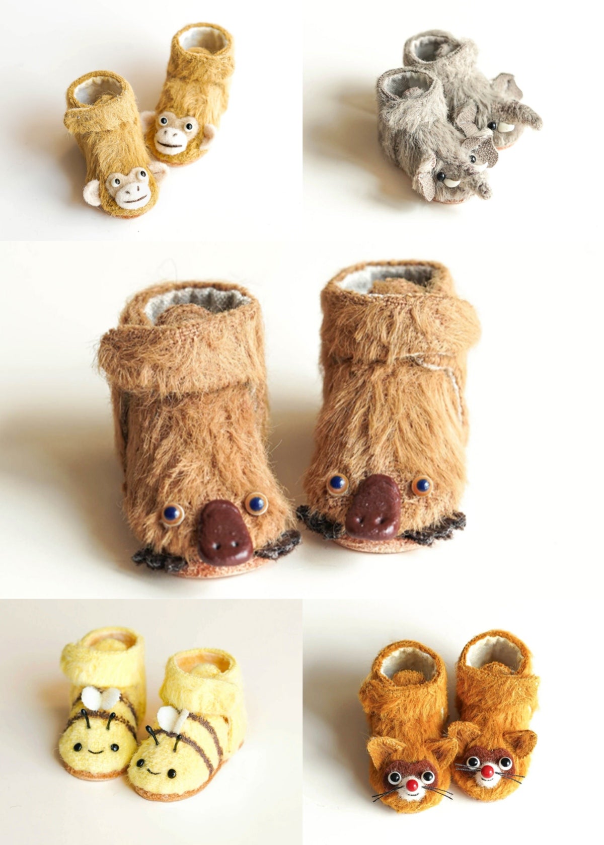 Handmade Shoes for Blythe/Obitsu, Animal Shoes