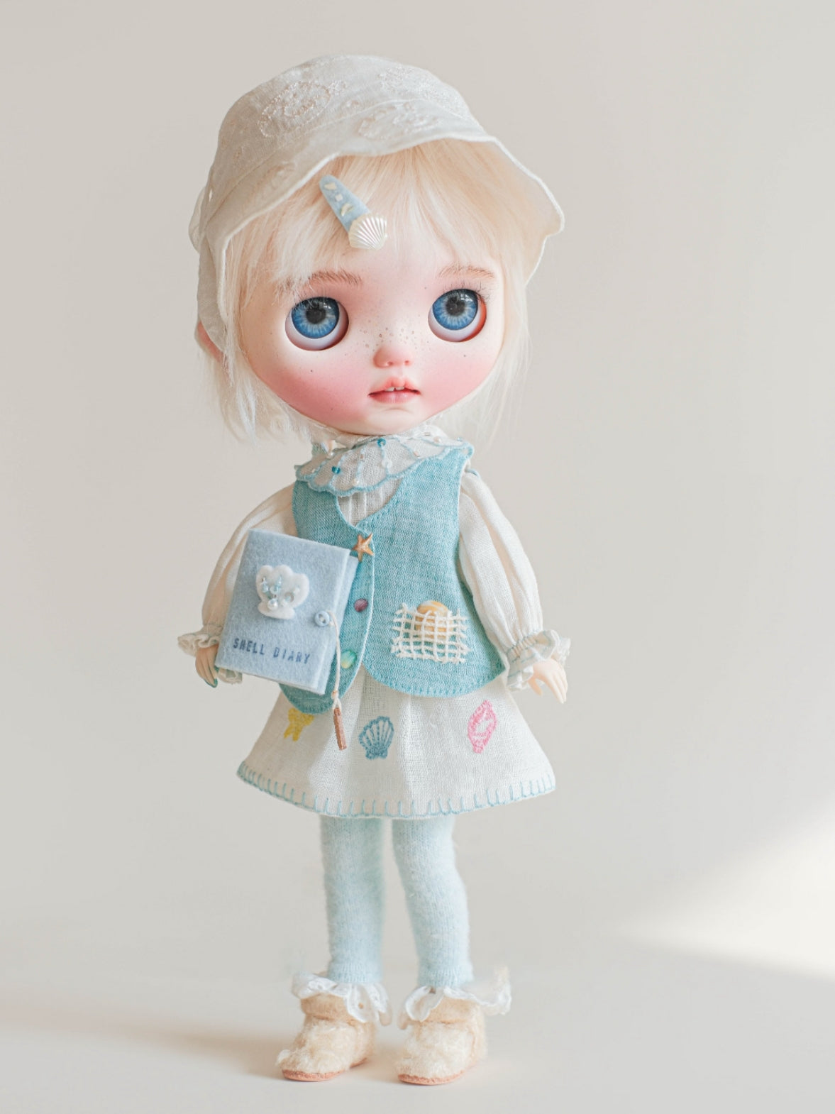 Handmade Outfit for Blythe/Obitsu/BJD, Shell Diary Sets