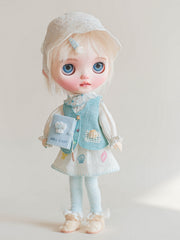 Handmade Outfit for Blythe/Obitsu/BJD, Shell Diary Sets