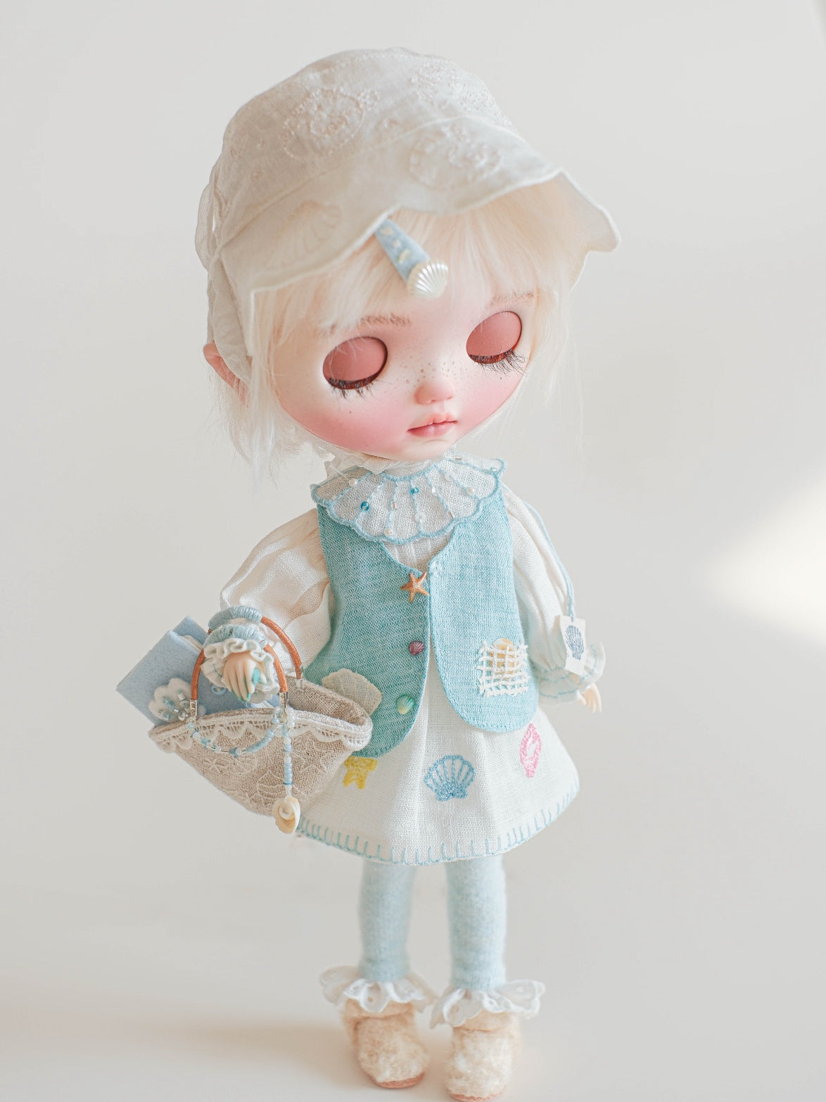Handmade Outfit for Blythe/Obitsu/BJD, Shell Diary Sets