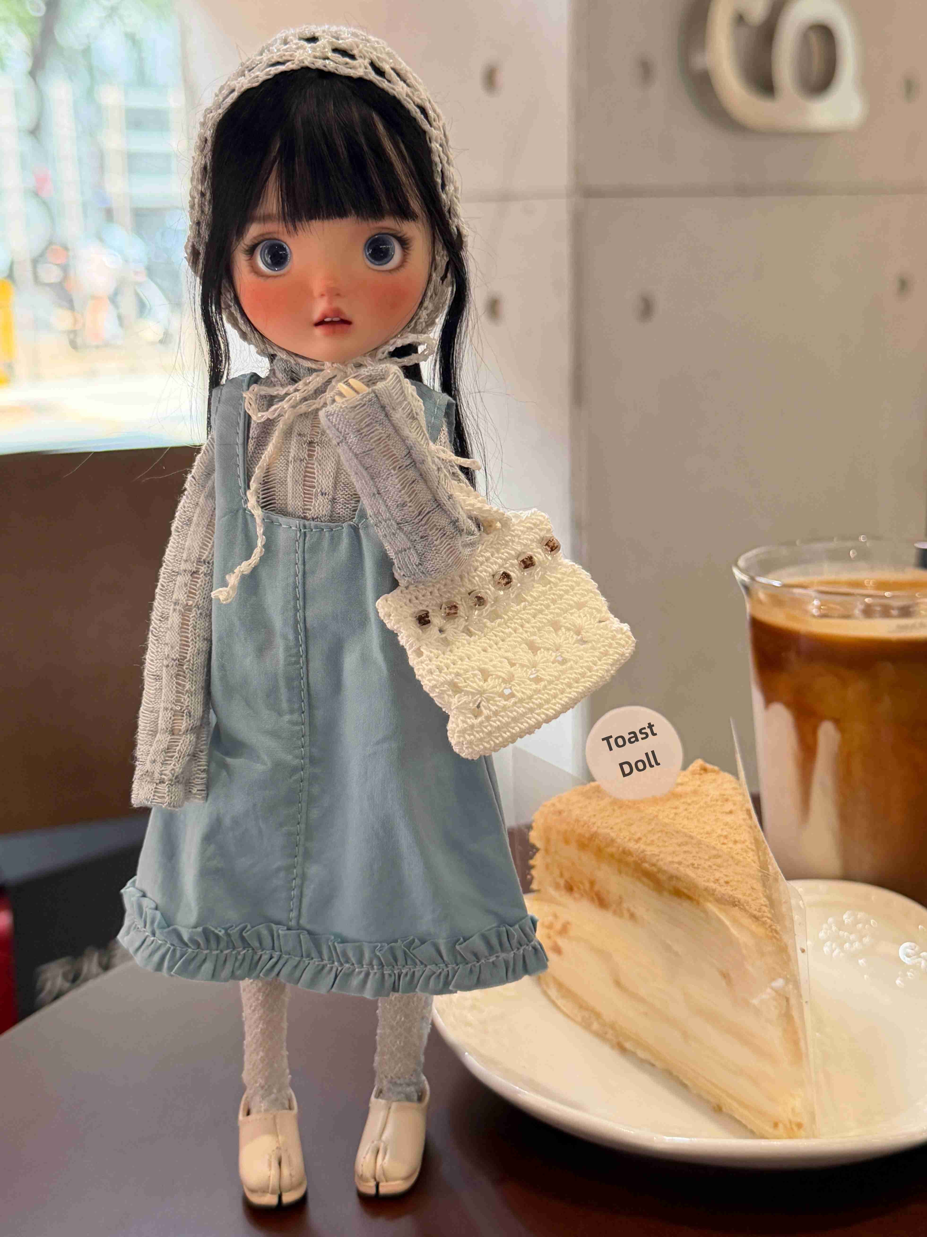 Blue Denim Blythe 1/6 BJD Dress Set | ToastDoll