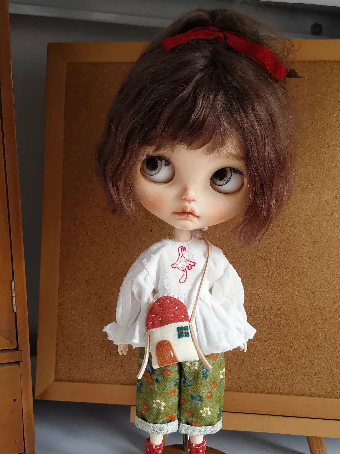 Green Meadow Blythe BJD Set - Handmade Doll Clothes - ToastDoll