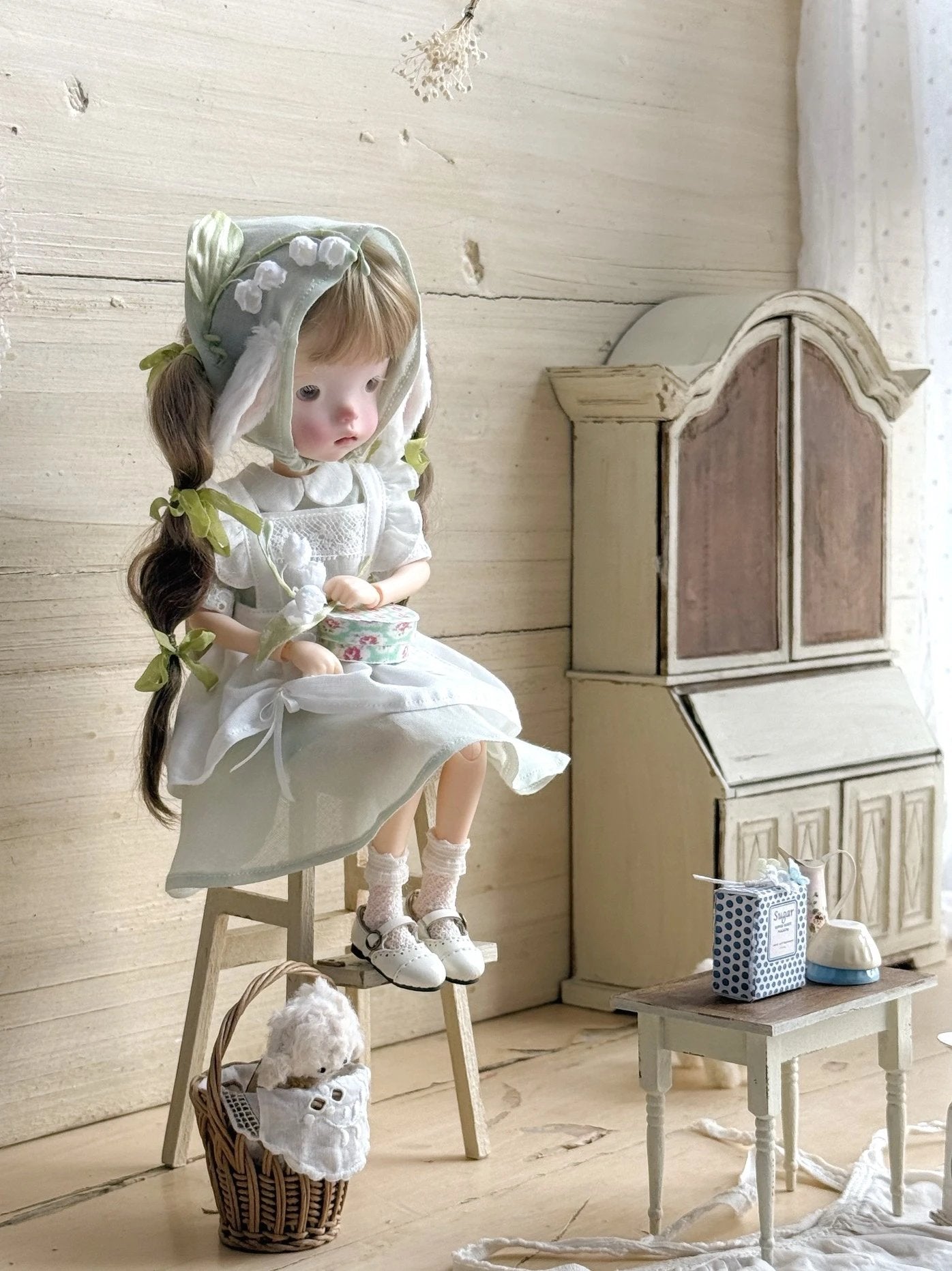Little Bo Peep Blythe 1/6 BJD Set - Handmade Doll Clothes - ToastDoll
