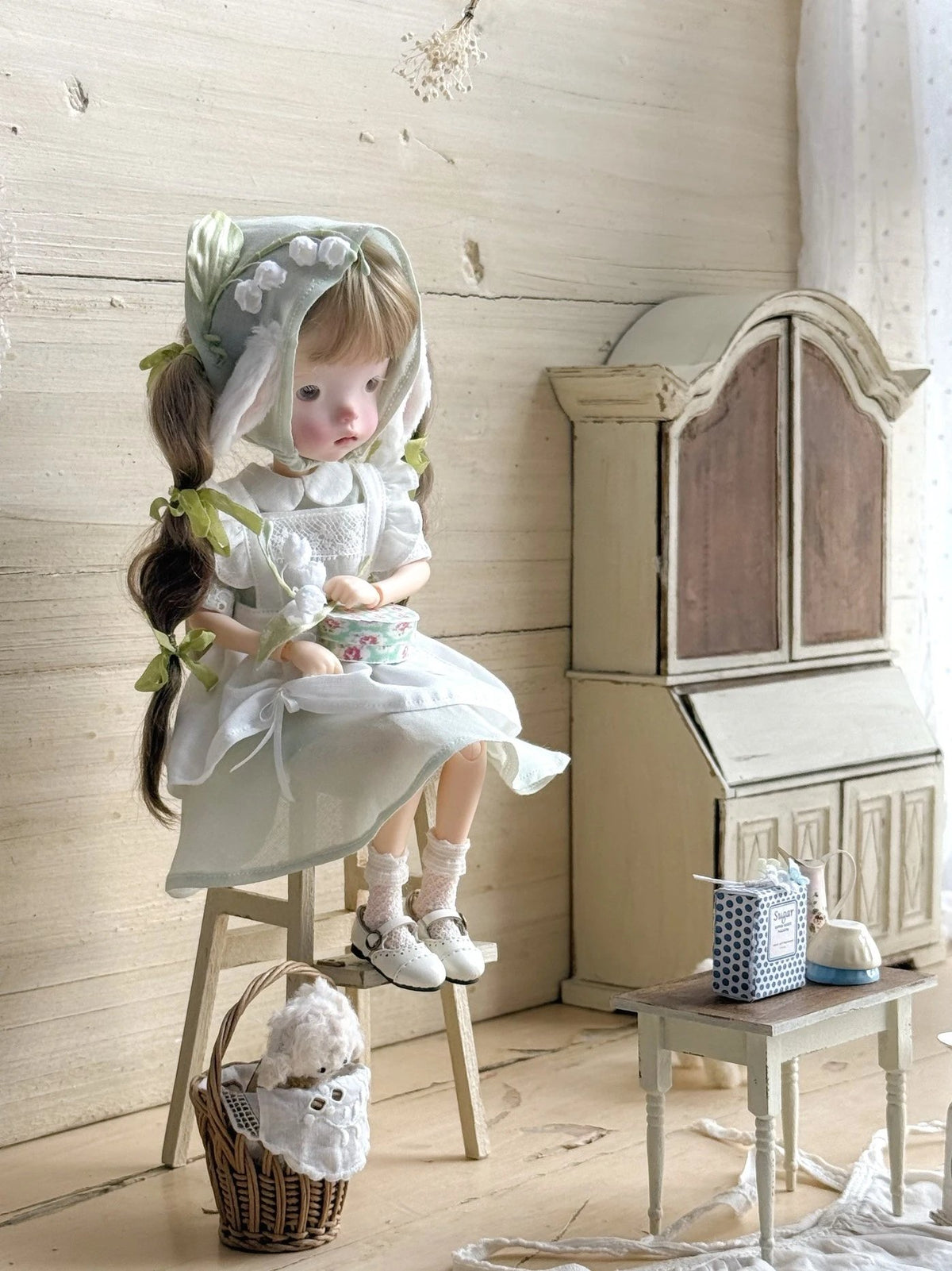 Little Bo Peep Blythe 1/6 BJD Set - Handmade Doll Clothes - ToastDoll