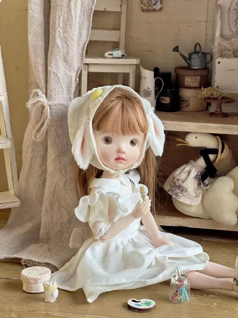Little Bo Peep Blythe 1/6 BJD Set - Handmade Doll Clothes - ToastDoll
