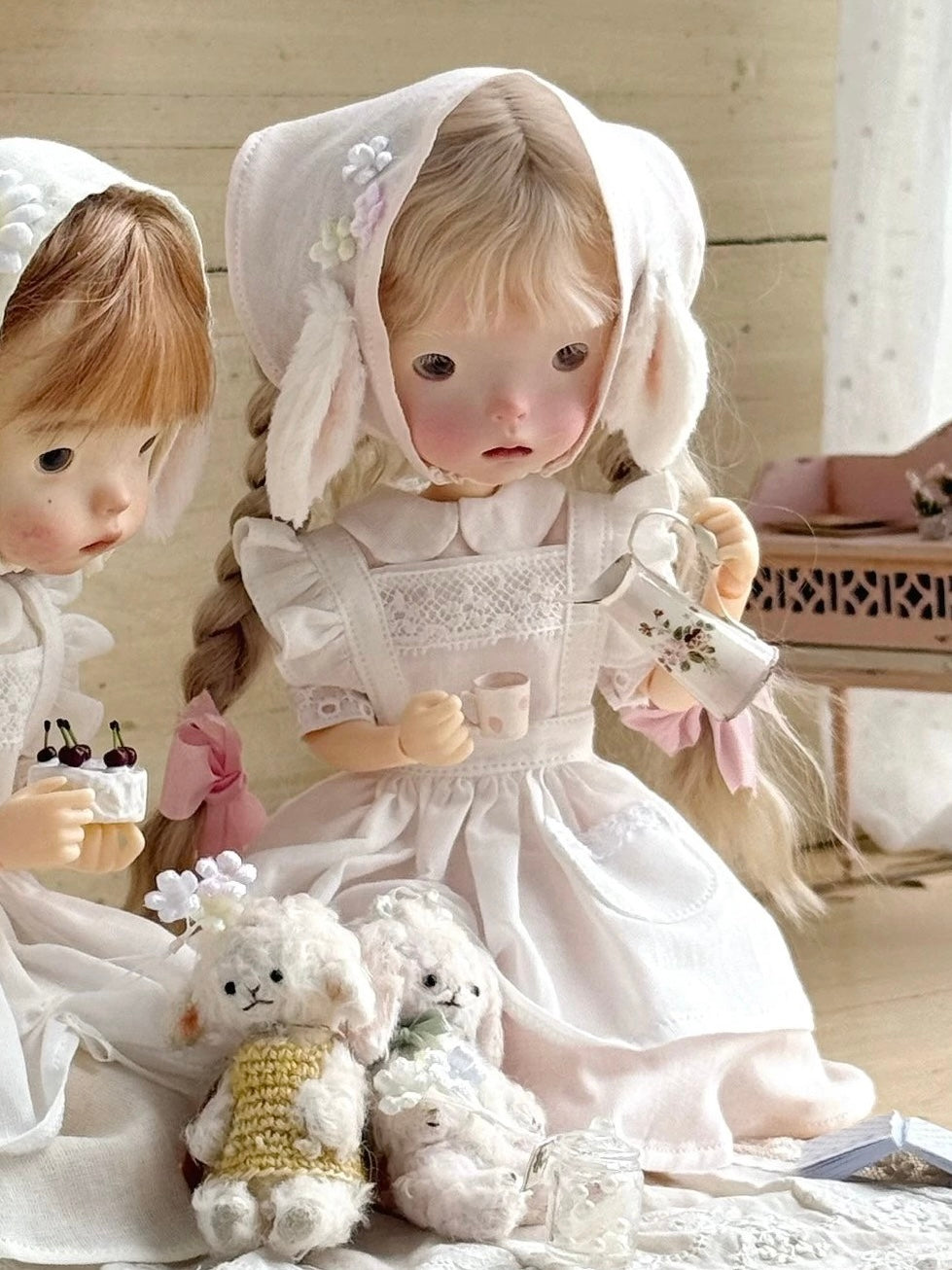Little Bo Peep Blythe 1/6 BJD Set - Handmade Doll Clothes - ToastDoll
