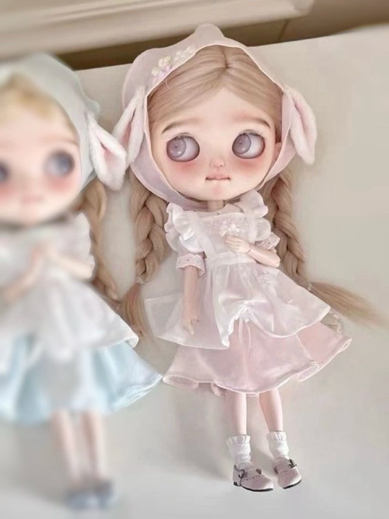 Little Bo Peep Blythe 1/6 BJD Set - Handmade Doll Clothes - ToastDoll