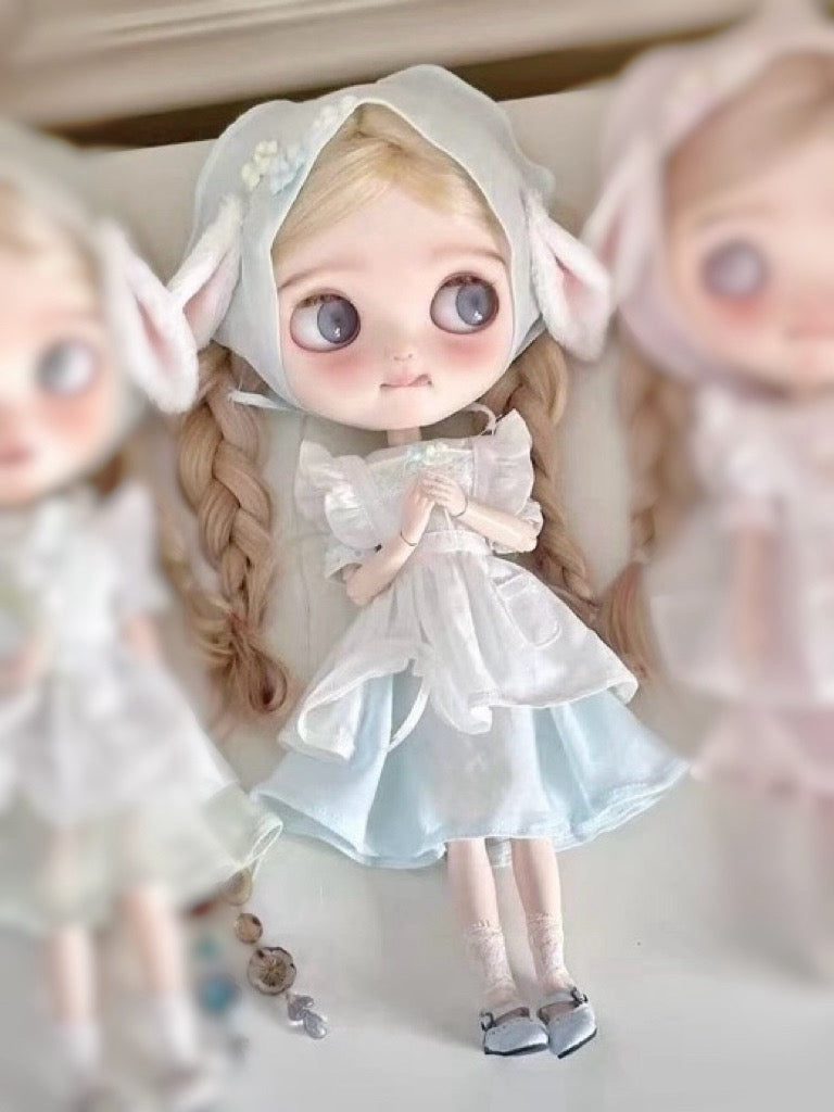 Little Bo Peep Blythe 1/6 BJD Set - Handmade Doll Clothes - ToastDoll