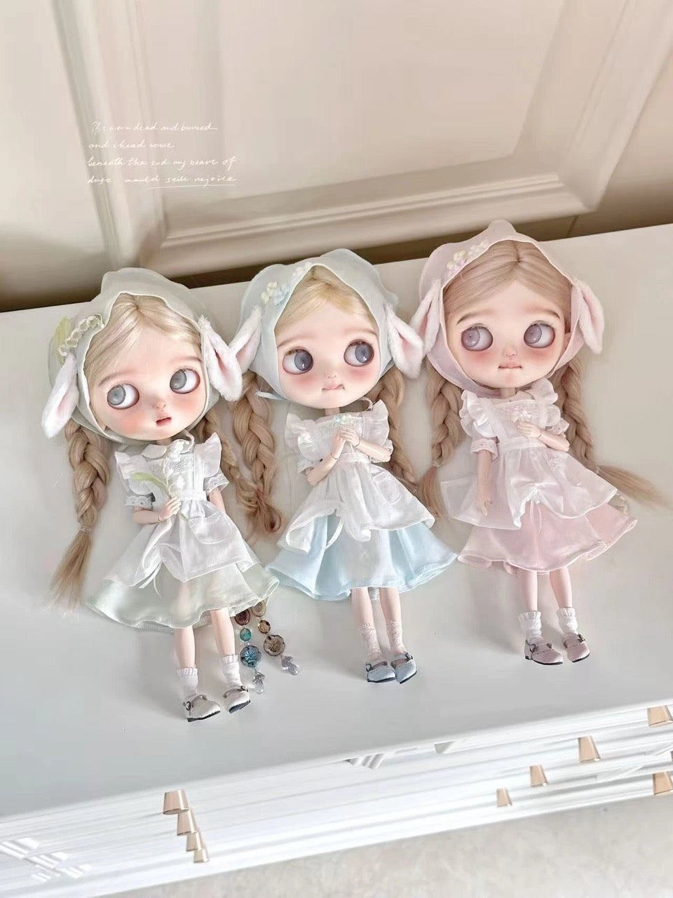 Little Bo Peep Blythe 1/6 BJD Set - Handmade Doll Clothes - ToastDoll