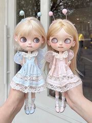 Summer Butterfly Blythe BJD Set - Handmade Doll Clothes - ToastDoll