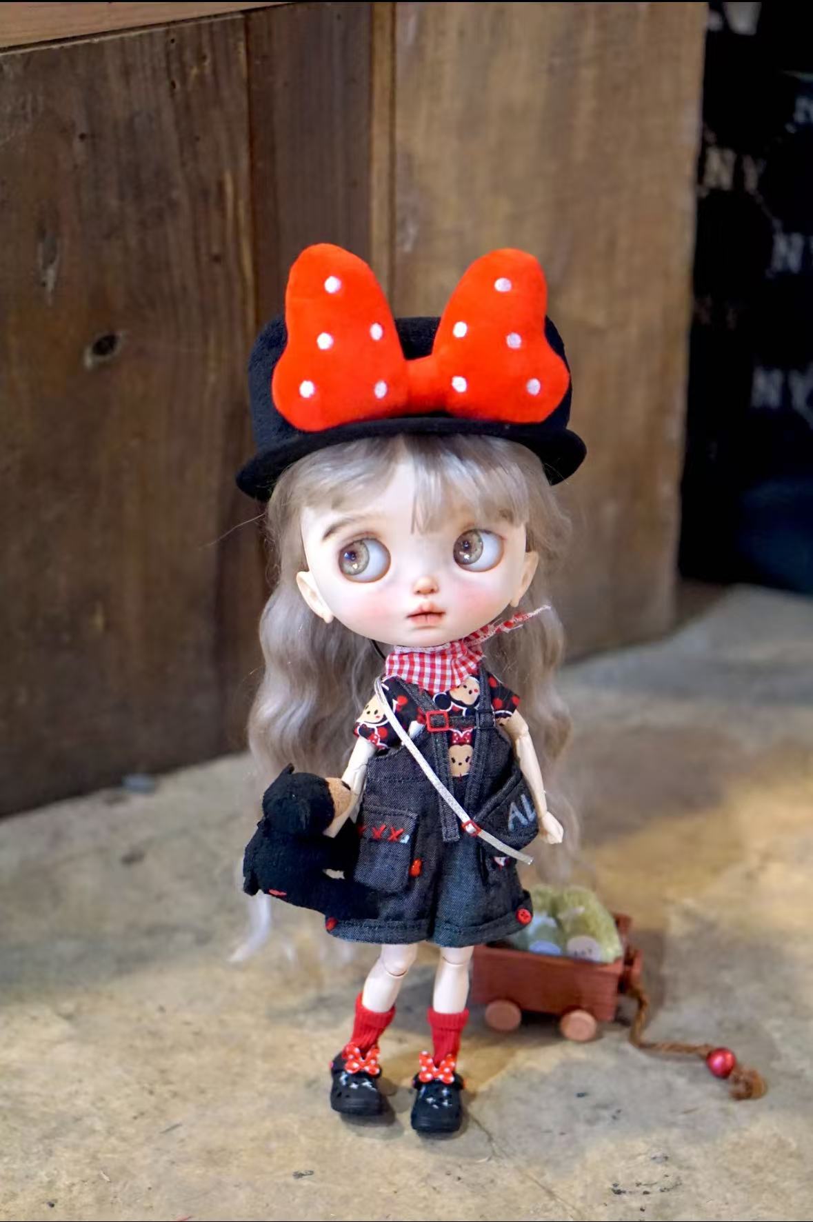 Handmade Outfit for Blythe/Obitsu, Cartoon Cowbiy Set