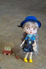 Handmade Outfit for Blythe/Obitsu, Cartoon Cowbiy Set