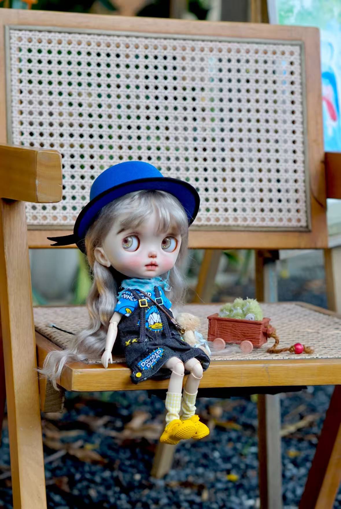 Handmade Outfit for Blythe/Obitsu, Cartoon Cowbiy Set