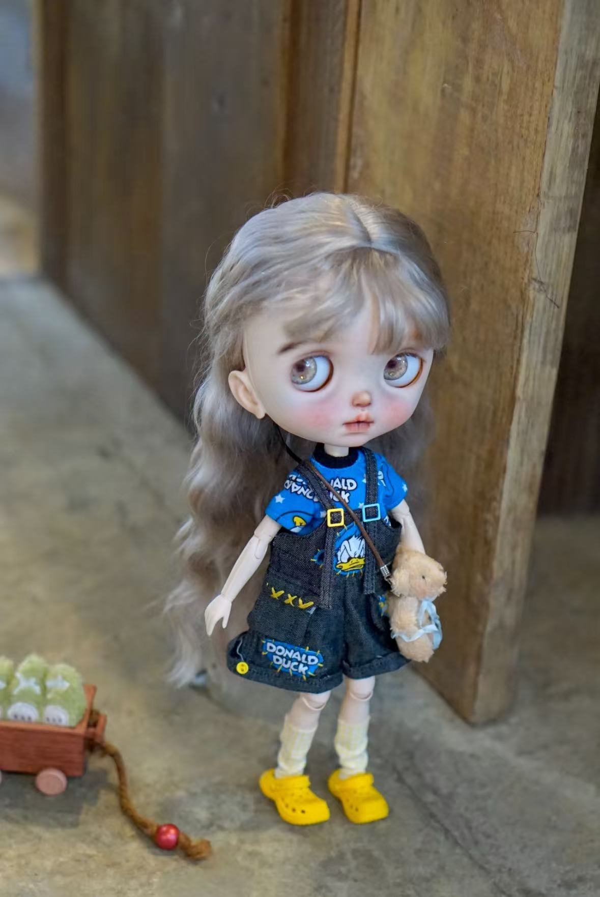 Handmade Outfit for Blythe/Obitsu, Cartoon Cowbiy Set