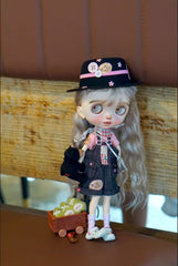 Handmade Outfit for Blythe/Obitsu, Cartoon Cowbiy Set