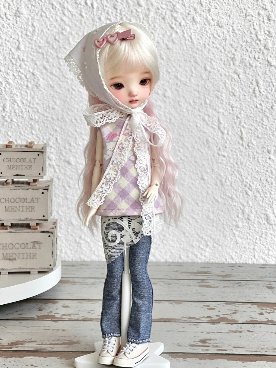 Vibrant Summer Blythe 1/6 BJD Set - Handmade Doll Clothes - ToastDoll
